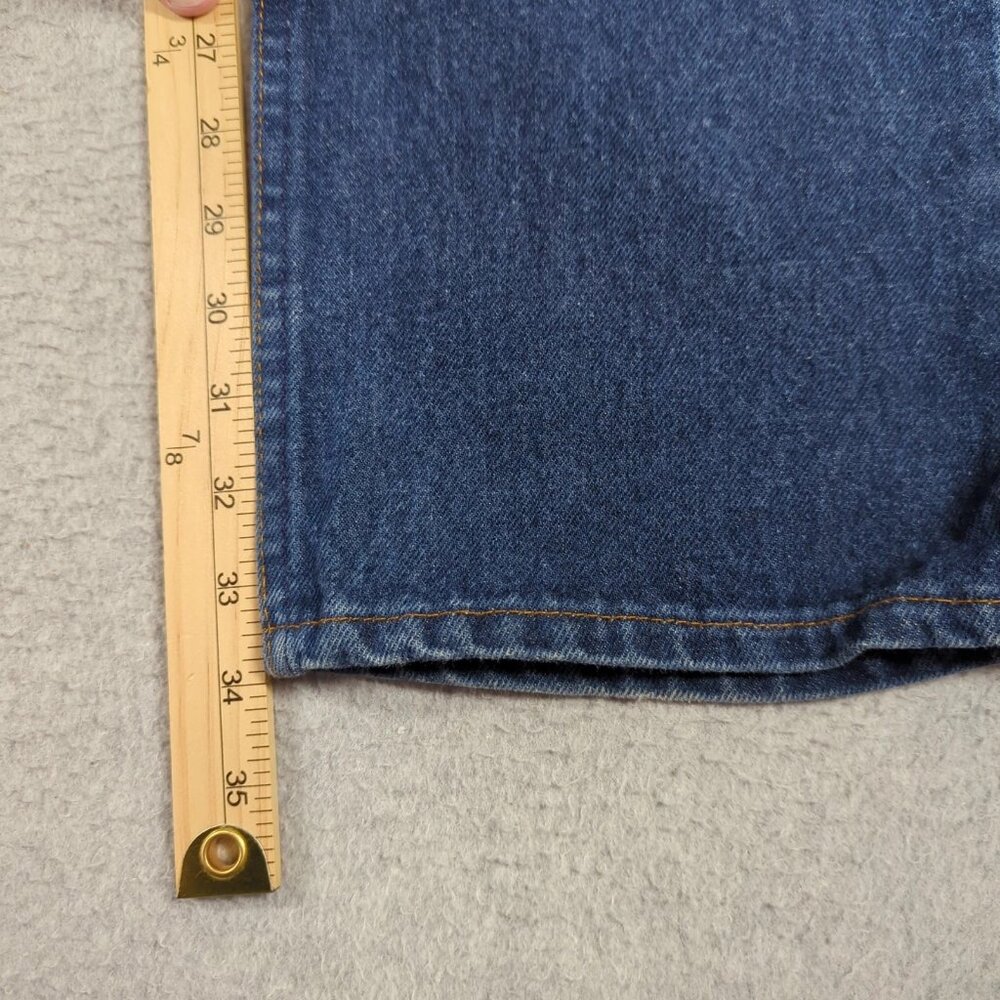 Vintage Levis 505 Jeans Men 40x34 (Actual 38x34) Straight Leg Orange Tab USA 80s - Picture 6 of 10